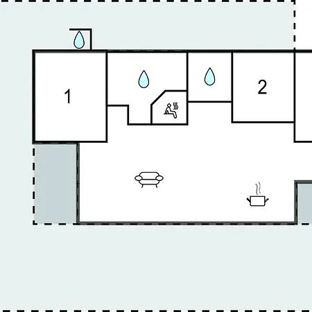 度假居 Awesome In With Sauna 哈泽斯莱乌